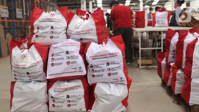 Paket Bantuan Presiden Untuk Wilayah Bodetabek Siap Didistribusikan