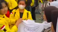 Demo Mahasiswa di Mabes Polri, Polda Metro Jaya Sesalkan Aksi Coret Hijab Polwan