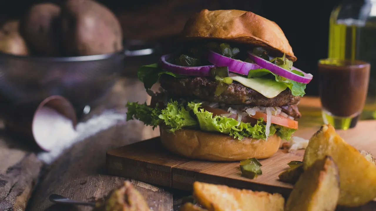 vegetarian burger