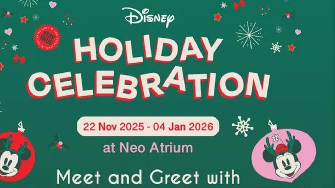 Central Park 2 Gelar Disney Holiday Celebration, Kesempatan Bertemu Mickey dan Minnie Mouse