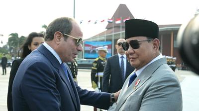 Terungkap, Ini Hasil Pertemuan Prabowo dengan El Sisi di Istana Negara