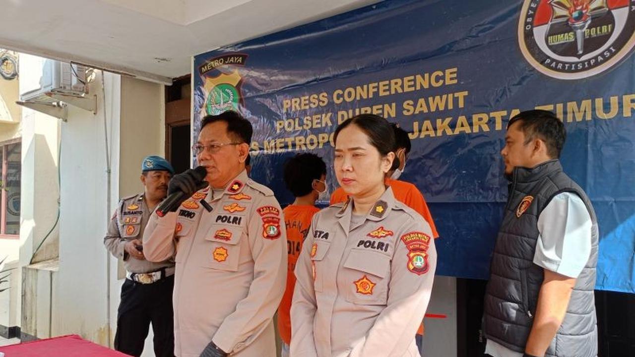 Polsek Duren Sawit Tangkap Dua Pelaku Pencurian Sepeda Motor di Jaktim, Terancam KUHP Baru