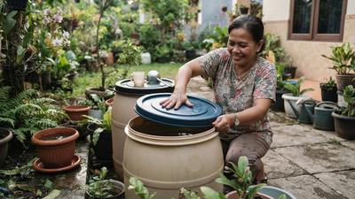 11 Tips Membasmi Jentik Nyamuk di Pot dan Wadah Air yang Ada di Halaman Rumah