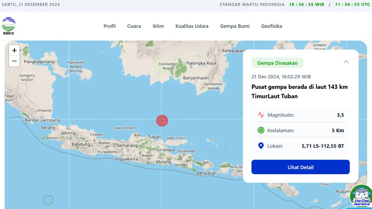 Gempa Tuban