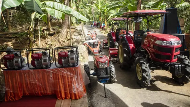 Manfaatkan Alsintan, Petani Wonogiri Hemat Biaya Produksi 30%