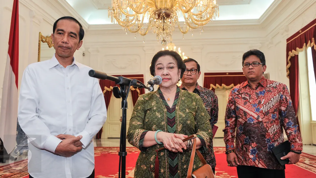 20151024-Jokowi Dan Megawati Gelar Pertemuan Tertutup