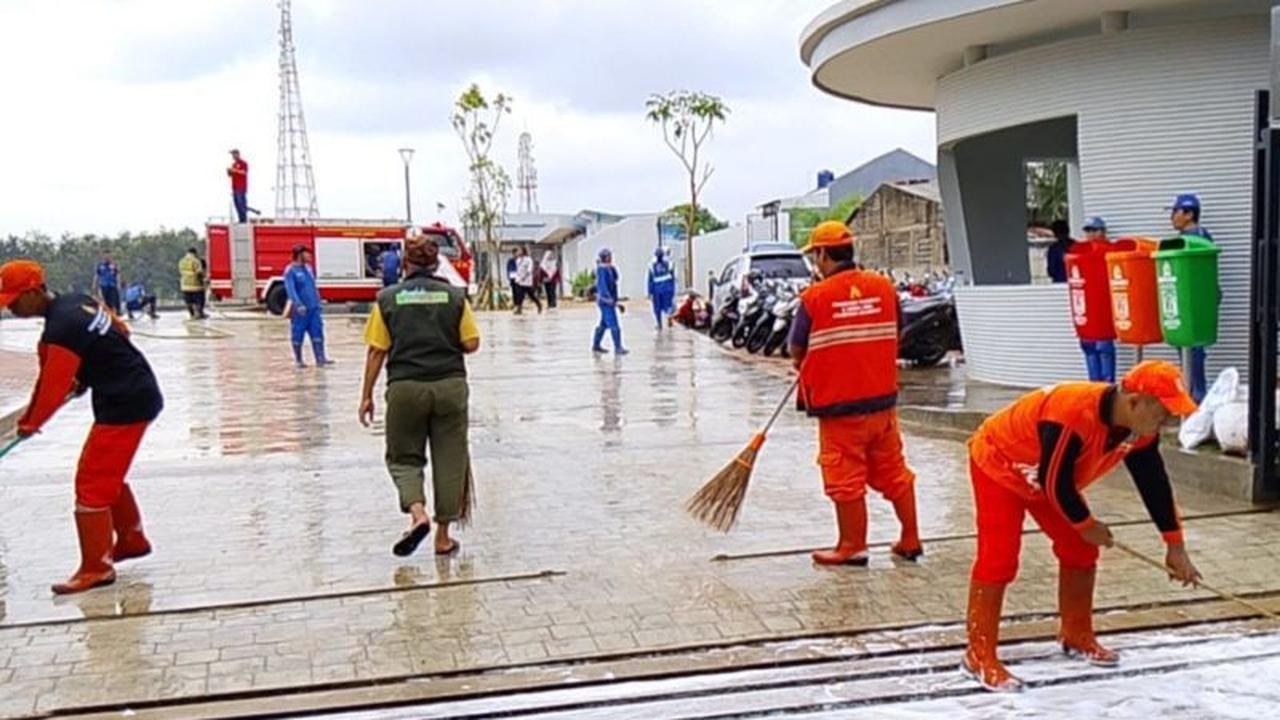 Waduk Giri Kencana Jaktim Bersih Jelang Peresmian Gubernur DKI Jakarta