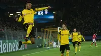 3. Pierre-Emerick Aubameyang (Dortmund) - 7 Gol. (AFP/Bernd Thissen)