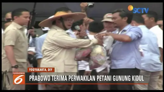 Kampanye terbuka di Yogyakarta, Prabowo Subianto singgung ketimbangan bangsa akibat ulah elit politik.