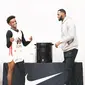 Bronny bersama ayahnya, Lebron James. (Instagram/bronny)