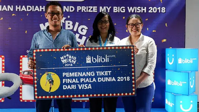 Blibli.com Berangkatkan Dua Pelanggan Setia Nonton 2018 FIFA World Cup Russia