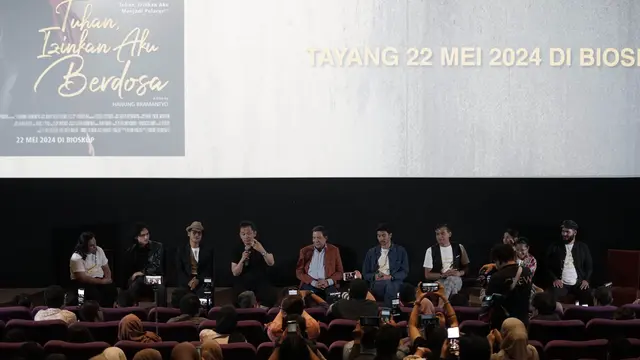 Preskon film Tuhan Izinkan Aku Berdosa (Dok. MVP)