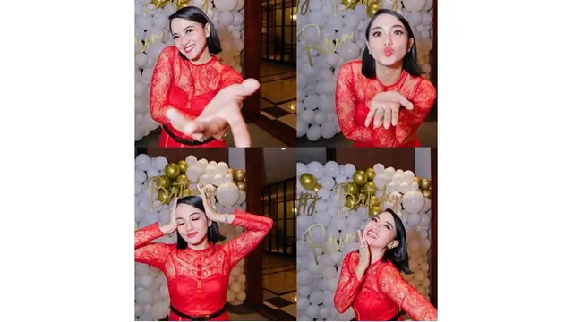 Menginjak usia 38 tahun, Ririn Ekawati semakin terlihat cantik dan memesona.