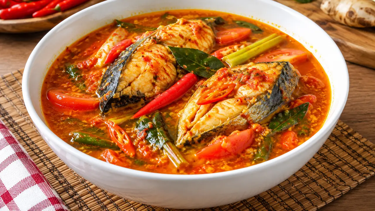 Resep Ikan Kuah Pedas Tanpa Santan ala Padang