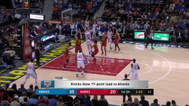 Meski sempat tertinggal, Houston Rockets raih kemenangan atas New York Knicks dengan skor 117-102.