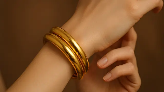 Model Gelang Lilit Emas 24 Karat