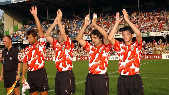 Jersey ikonik Athetlc Bilbao. (FOTO / La Liga)