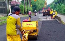 Suku Dinas Bina Marga Tuntaskan 1.624 Titik Perbaikan Jalan Jakarta Utara Sepanjang Januari 2026
