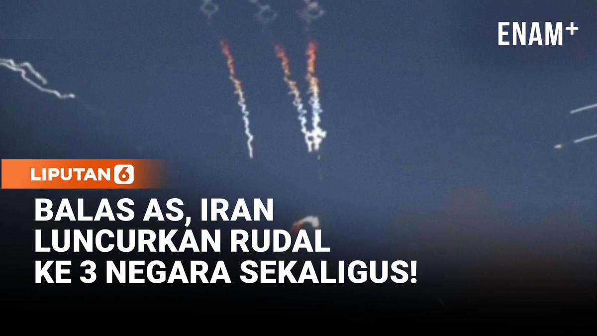 Balas Serangan Amerika, Iran Luncurkan Rudal ke Tiga Negara 