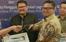 FOTO: Taat Bayar Royalti, SCM Terima Penghargaan dari Lembaga Manajemen Kolektif Nasional