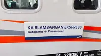 KA Blambangan Ekspres menjadi kereta api dengan rute perjalanan terpanjang di Indonesia dengan panjang rute 1.031 km menghubungkan Jakarta hingga Ketapang, Banyuwangi (dok: KAI)