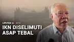 Kawasan Inti Pusat Pemerintahan (KIPP) IKN diselimuti kabut asap tebal. Asap diduga berasal dari kebakaran hutan dan lahan yang terjadi di luar IKN.
