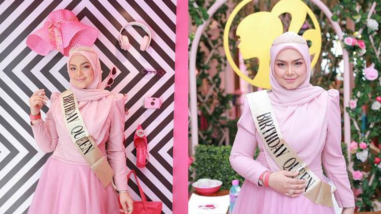 7 Potret Pesta Ulang Tahun Siti Nurhaliza Ke-43, Tampil Menawan dengan Tema Barbie