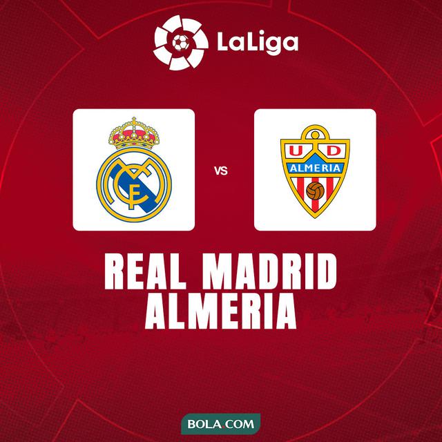 Liga Spanyol - Real Madrid Vs Almeria