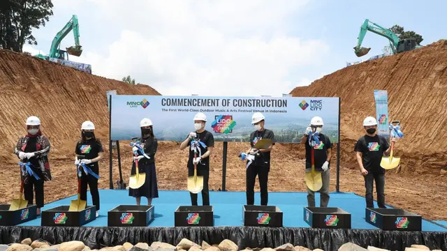 Pembangunan Lido Music & Arts Center di MNC Lido City