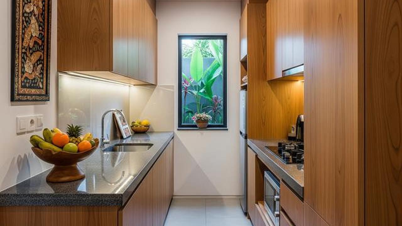 9 Desain Dapur Sempit Memanjang, Solusi Fungsional Hunian Modern