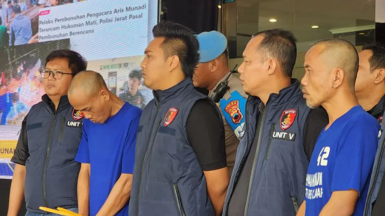 Dua pelaku pembunuhan advokat di Cilacap. (Antara)