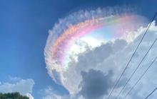 Fenomena Langka di Langit Jonggol, Ini Kata BMKG soal Awan Pelangi