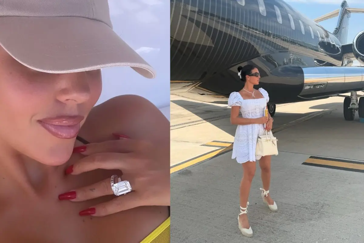 Kekasih Cristiano Ronaldo Pamer Cincin Berlian di Kapal Pesiar Mewah, Picu Rumor Pertunangan