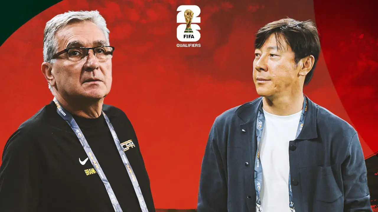 Kualifikasi Piala Dunia 2026 - China Vs Timnas Indonesia - Duel Pelatih: Branko Ivankovic Vs Shin Tae-yong