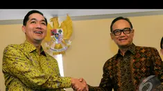 Kemendag dan Kadin memperpanjang kerja sama guna peningkatan daya saing nasional, Jakarta, Rabu (20/8/2014) (Liputan6.com/Faisal R Syam)