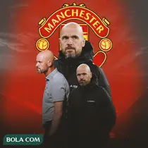 Manchester United - Erik ten Hag lesu (Bola.com/Adreanus Titus)