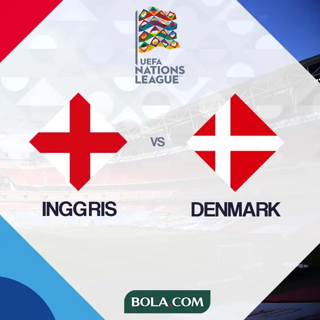 UEFA Nations League - Inggris Vs Denmark