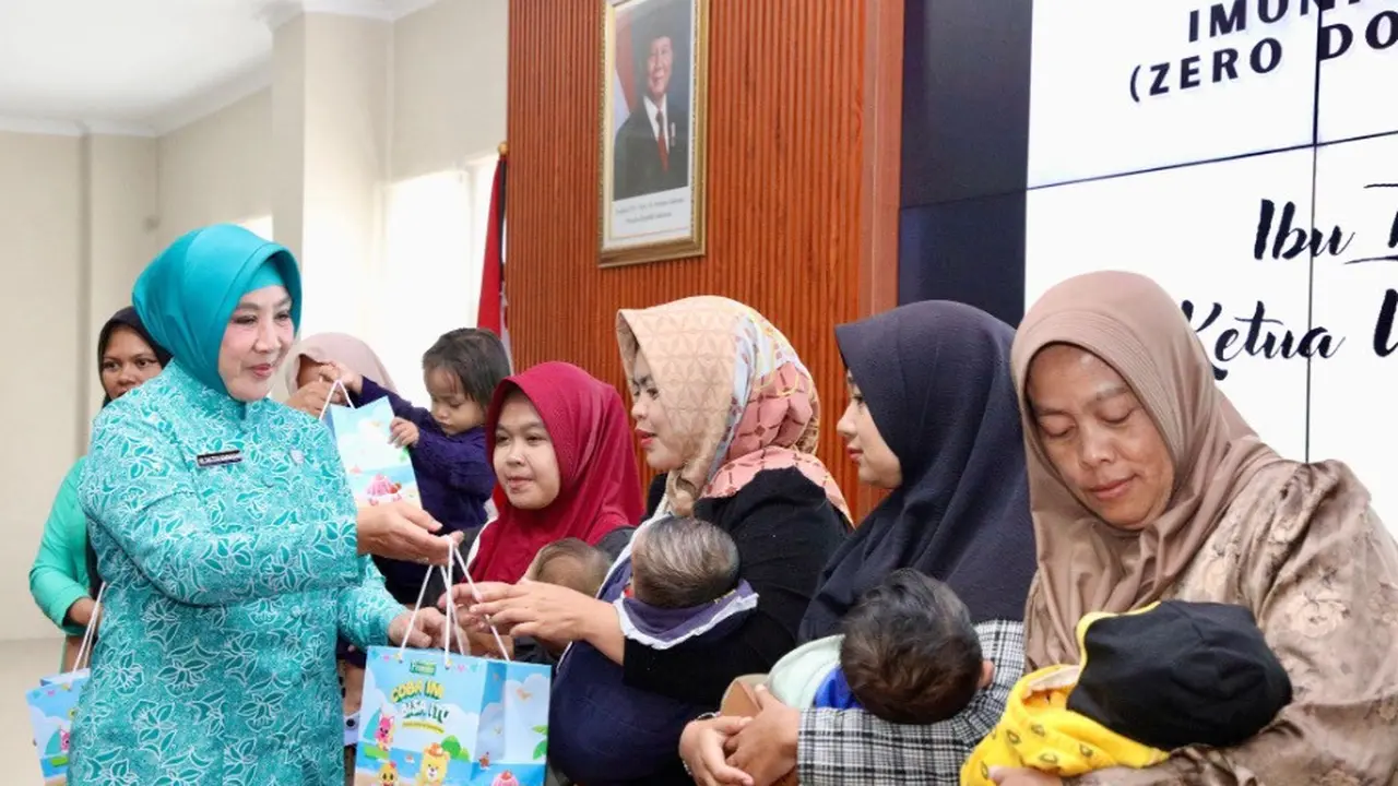 Tri Tito Karnavian Buka Gebyar Imunisasi Zero Dose di Tasikmalaya