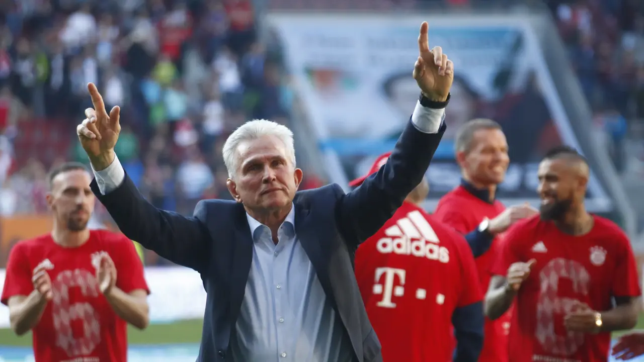 Pelatih Bayern Munchen, Jupp Heynckes.