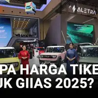 VIDEO: GIIAS 2025 Resmi Dibuka, Harga Tiketnya Berapa?