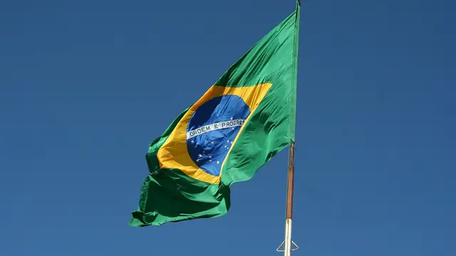 Ilustrasi Bendera Brazil