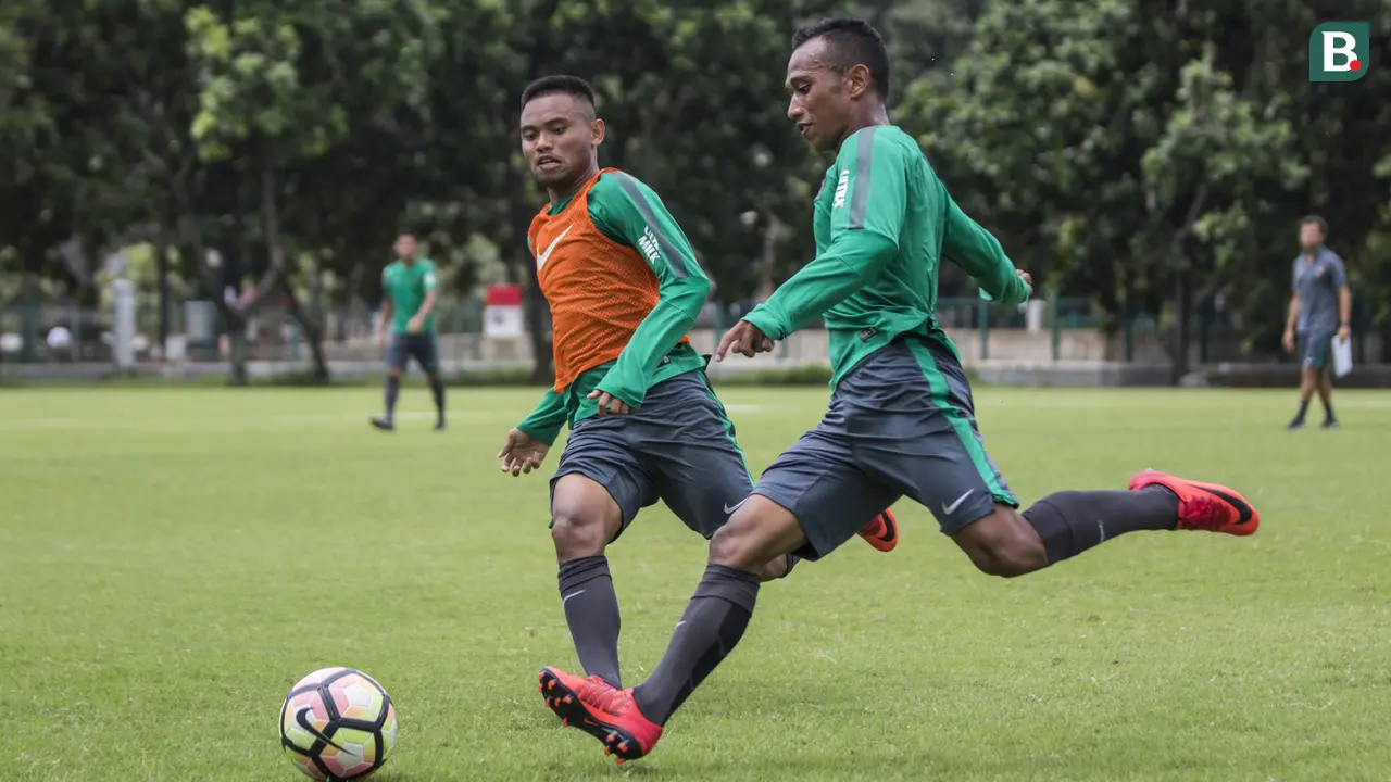 Latihan Timnas Indonesia U-23