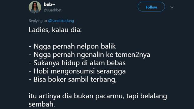 Jangan Terkecoh, Deretan Twit Kocak 'Bukan Pacarmu' Ini Bikin Kesal