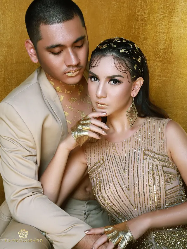 [Bintang] Bertabur Emas, Begini Gaya Stunning Irish Bella-Giorgino Abraham yang Bikin Baper Maksimal