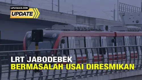 LRT Jabodebek Bermasalah, Mati Listrik hingga Masalah Pintu Otomatis