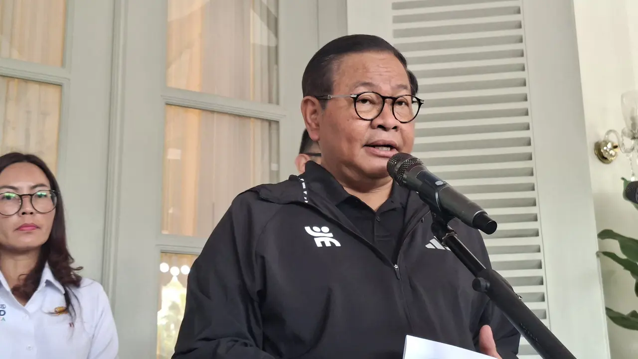 Gubernur DKI Jakarta Pramono Anung di Balai Kota, Rabu (30/9/2026). (Liputan6.com/Winda Nelfira)