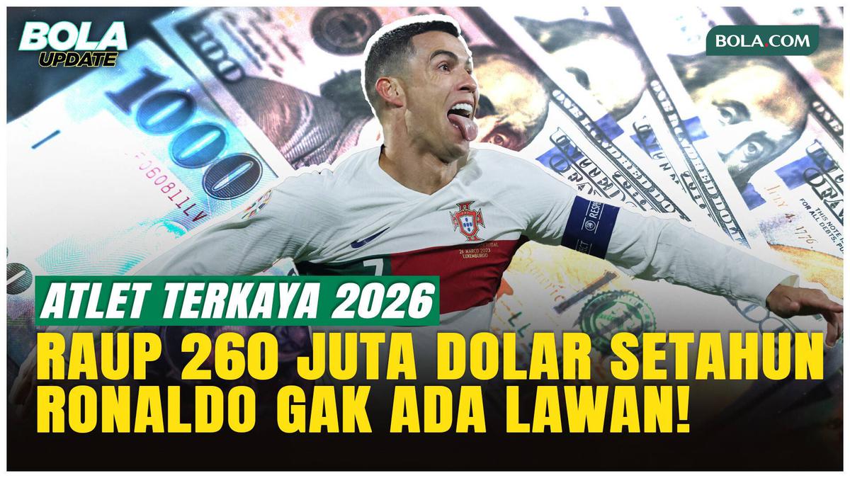 5 Atlet dengan Bayaran Tertinggi 2026, Ronaldo Kalahkan Messi dan LeBron!