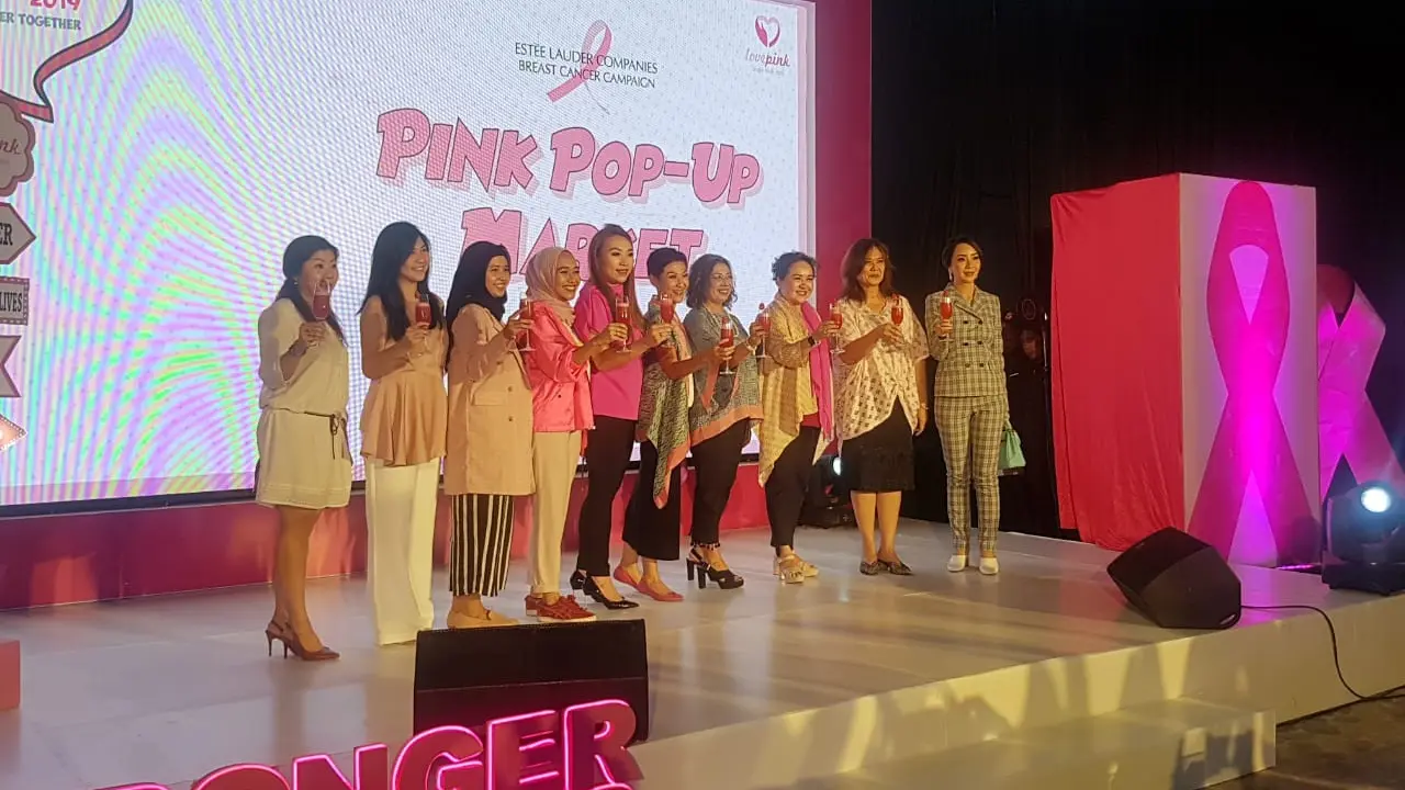 Opening Ceremony Estee Lauder Pink Pop-up Market