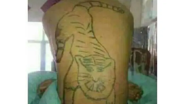 6 Tato Bentuk Macan Ini Malah Bikin Orang Gagal Garang