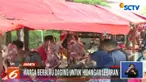 Daging menjadi salah satu bahan pokok yang diburu menjelang lebaran.